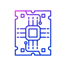 carte de circuit imprimé Icône