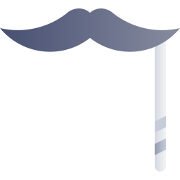 bigode Ícone