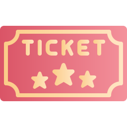 entwertung des tickets icon