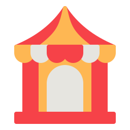 tienda de circo icono