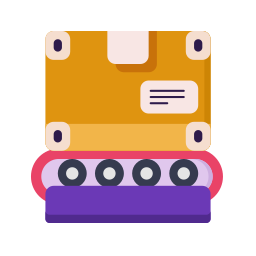 Conveyor belt icon