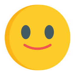 Smiling icon