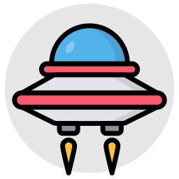nave aliena icona
