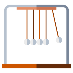 Newton cradle icon