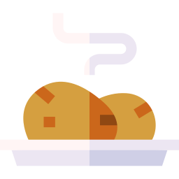 Roasted potato icon
