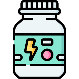 Protein supplement icon