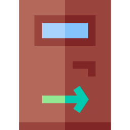 Exit door icon