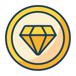 premio diamante icono