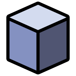 Cube 3d ikona