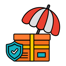 Delivery insurance icon