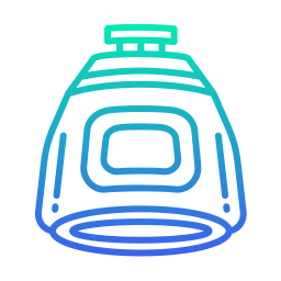 Space capsule icon