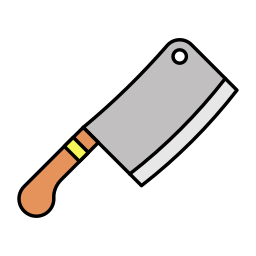 faca de cutelo Ícone