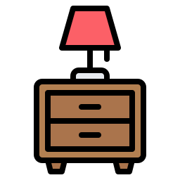 Table lamp icon