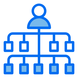 organizzazione icona