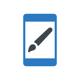 Drawing tablet icon