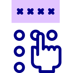 código pin icono