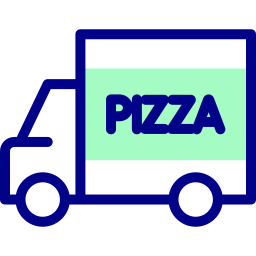 consegna pizze icona
