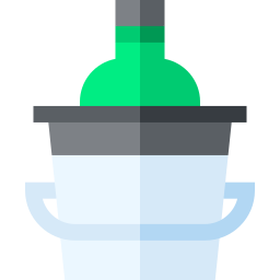 Ice bucket icon