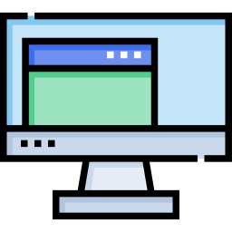 diseño web icono