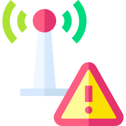 Non ionizing radiation icon