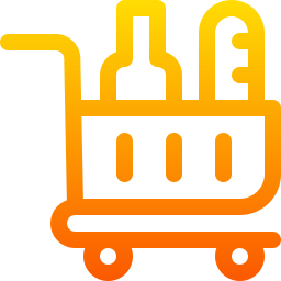 Shopping trolley icon