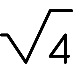 제곱근 icon