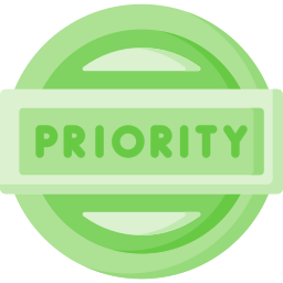 prioriteit icoon
