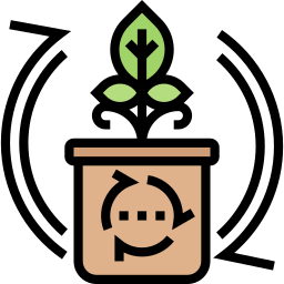 Biodegradable icon