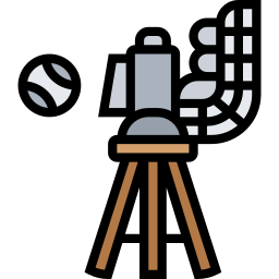 Pitching machine icon