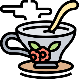 Milk tea icon