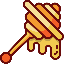 Honey dipper icon