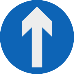 Ahead only icon