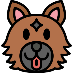 German shepherd icon