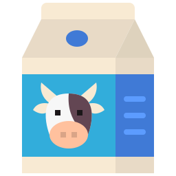 leite Ícone