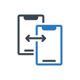 transferencia de datos icono