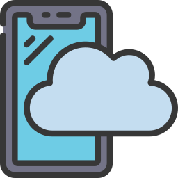 mobile cloud icon