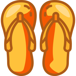 Flip flops icon