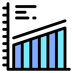 Bar graph icon