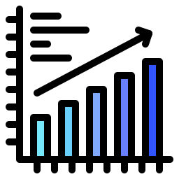 Bar graph icon