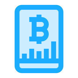 aplicación blockchain icono