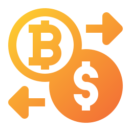 Money exchange icon