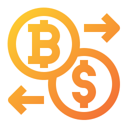 Money exchange icon