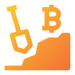 mineração de bitcoin Ícone