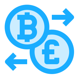 Money exchange icon