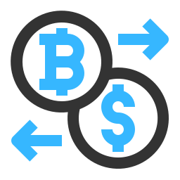 Money exchange icon