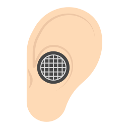 orecchio intelligente icona
