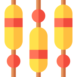 corn dog icoon