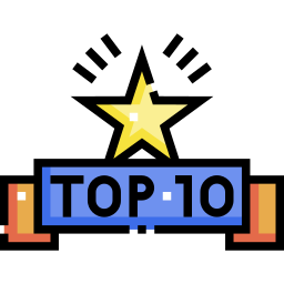 top 10 icono