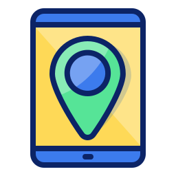 Mobile map icon