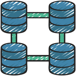 data netwerk icoon